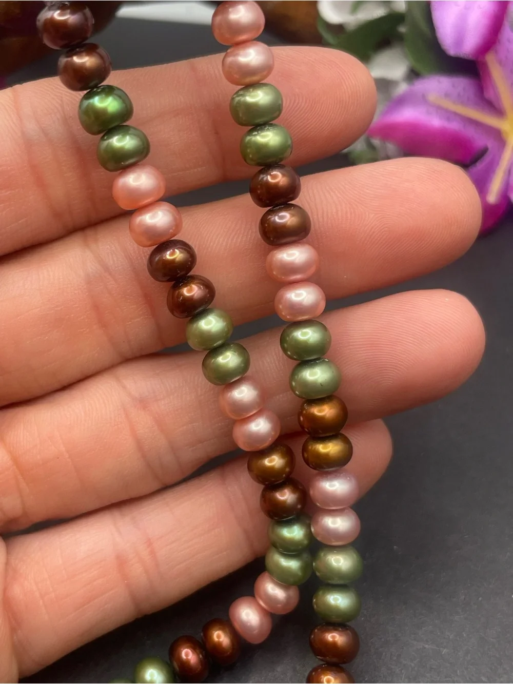 Honora cultured pearl necklace 925 C10